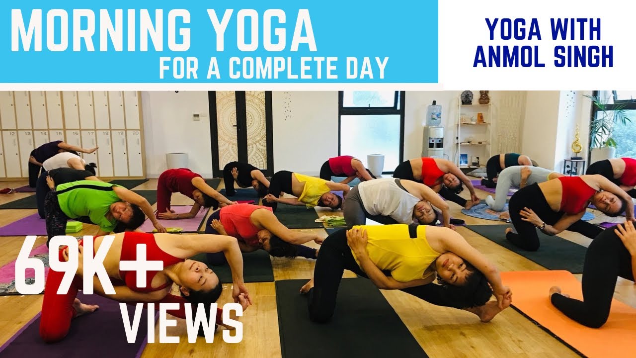 Morning Yoga For A Complete Day | Full Yoga Class | Anmol Singh | Vietnam | Shivom Yoga & Dance