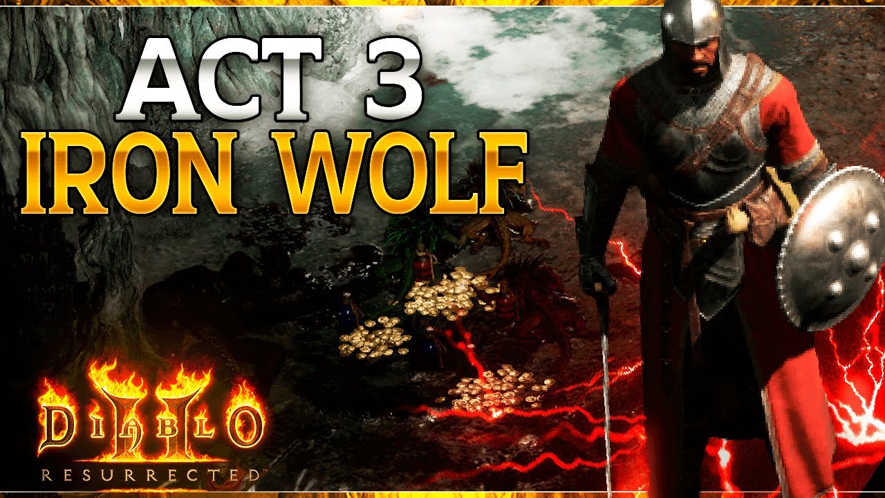 Железный Волк из 3 акта всё ещё «посмешище» для наёмников Diablo 2??? - Патч 2.4 D2R