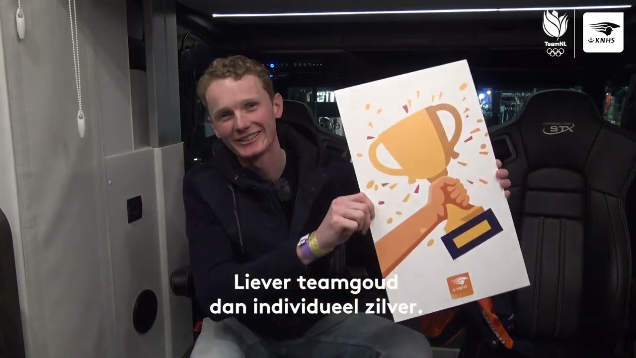 Goud of fout met TeamNL springruiter Frank Schuttert