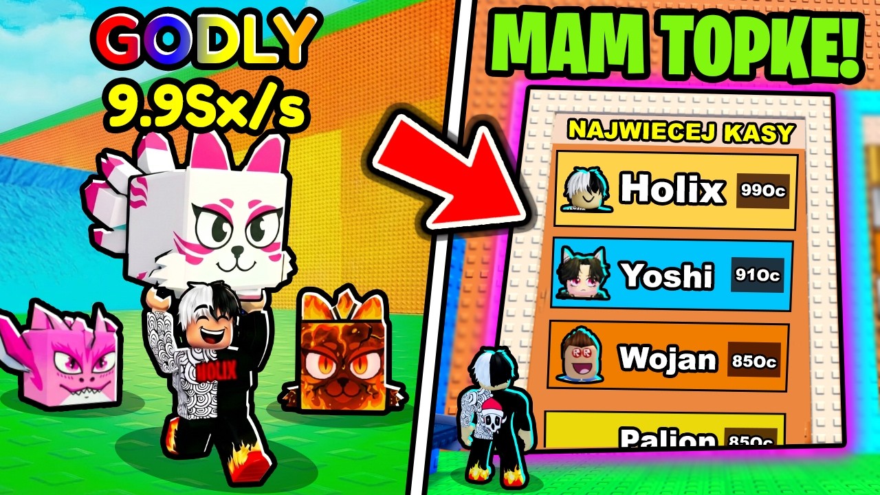 GRAŁEM 24H ABY POKONAĆ @Yoshi, ale Gry w Escape Tsunami For Pets (ROBLOX)