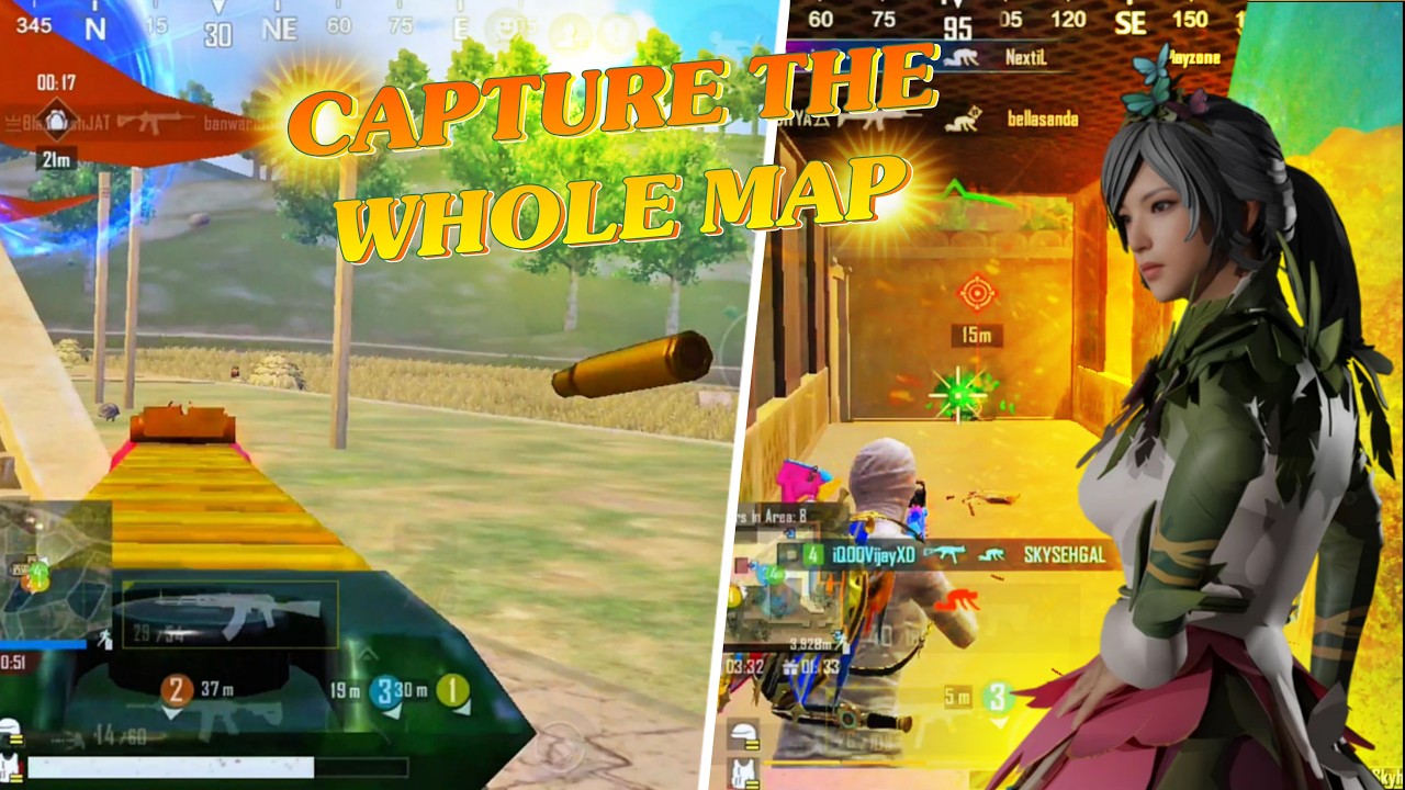 AKM + M416 OP Combo 🔥 | Enemies No Chance | VijayIsLiveYT