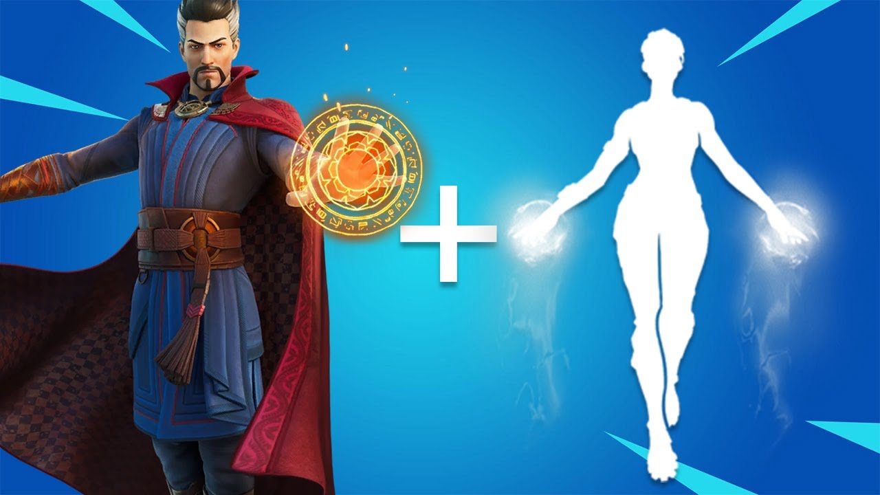 What Happens If Doctor Strange Uses The Scarlet Witch Emote (Psychic Energy Manipulation)? Fortnite