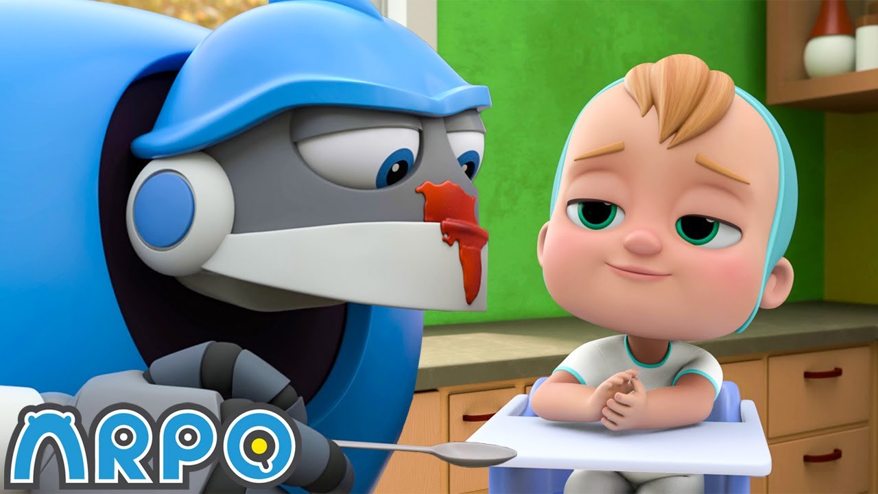 ¡Ayuda para el pequeño enfermo! | El Robot ARPO🤖 Dibujos animados para niños