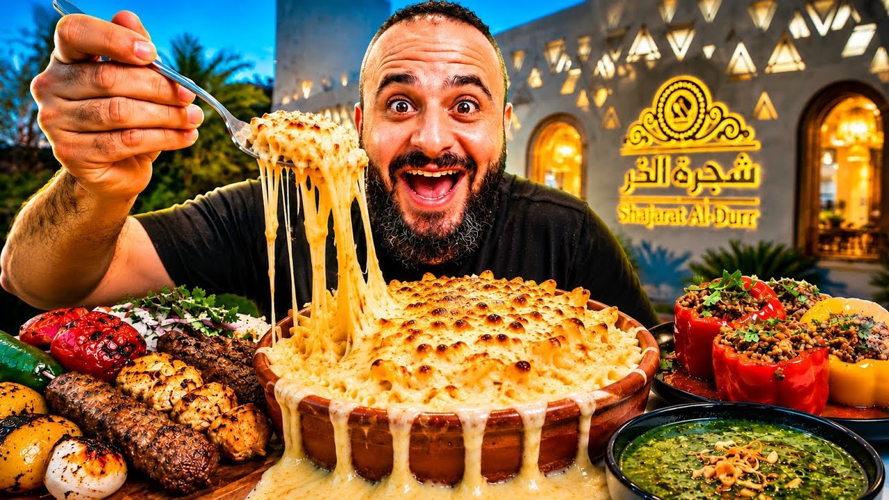 اغلى مطعم مصري يستاهل؟ 🥘💵 المنيو من شجرة الدر 🥩