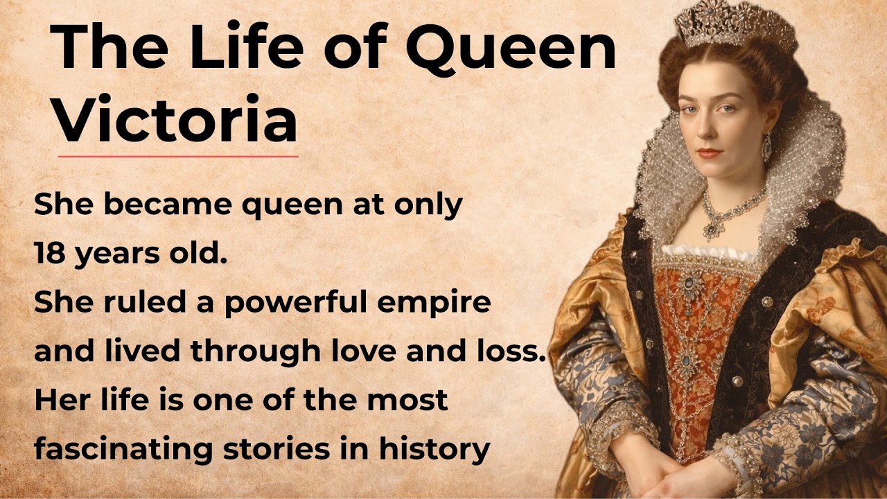 Queen Victoria | The Real Life Story | Learn English Through Biography