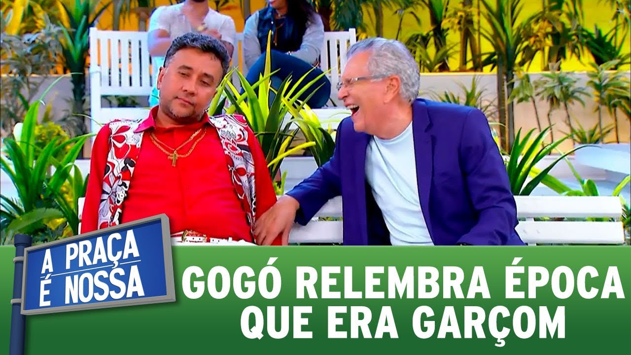 Gogó relembra época que era garçom | A Praça é Nossa (30/11/17)