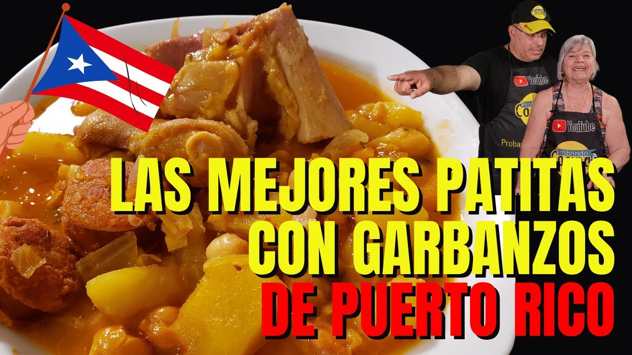 Las Mejores de Puerto Rico - Patitas con Garbanzos