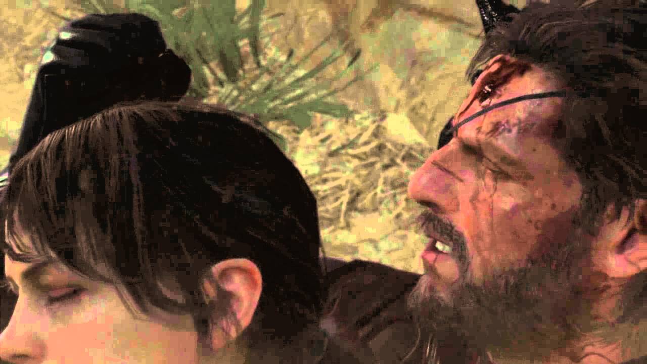 Metal Gear Solid V Quiet Habla y salva a snake