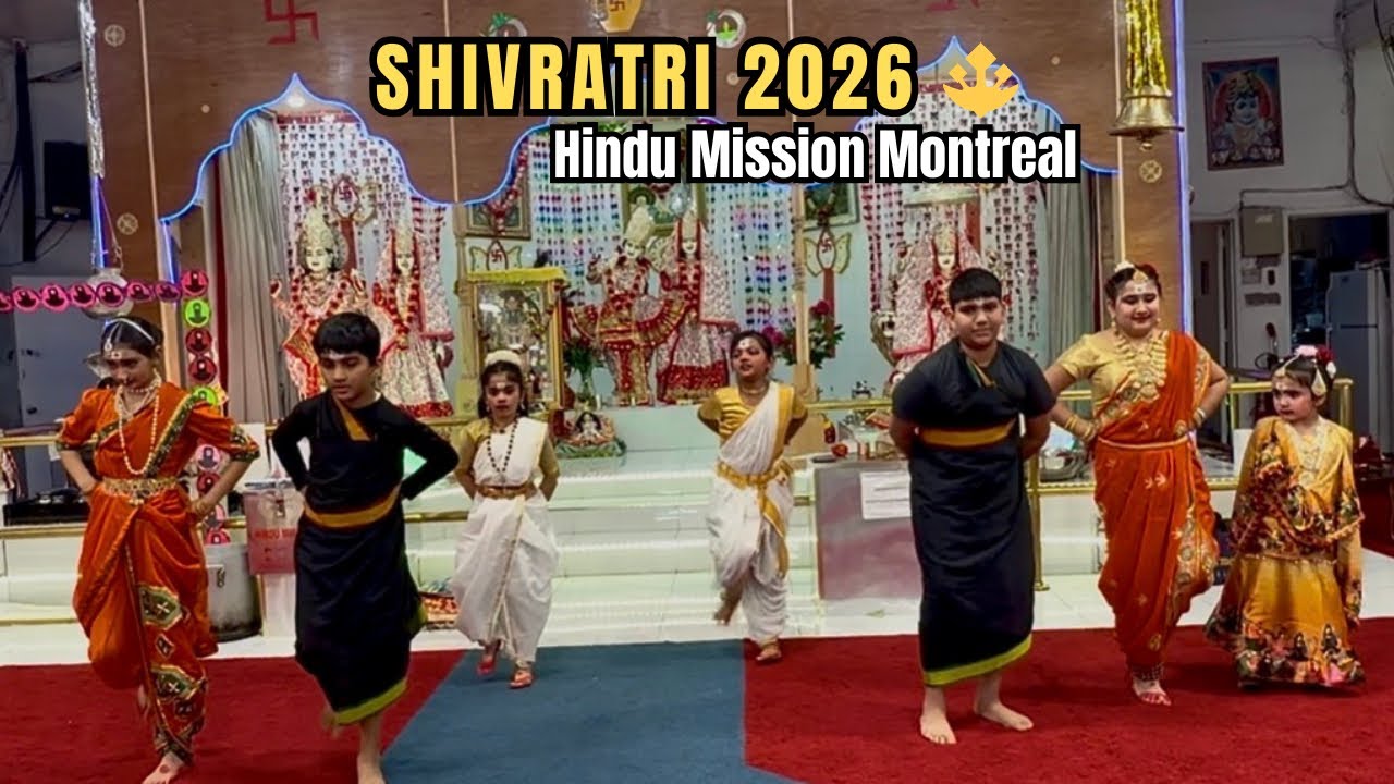 Maha Shivratri 2026 | Shankara Re Shankara Kids Group Dance | Hindu Mission Montreal 🔱