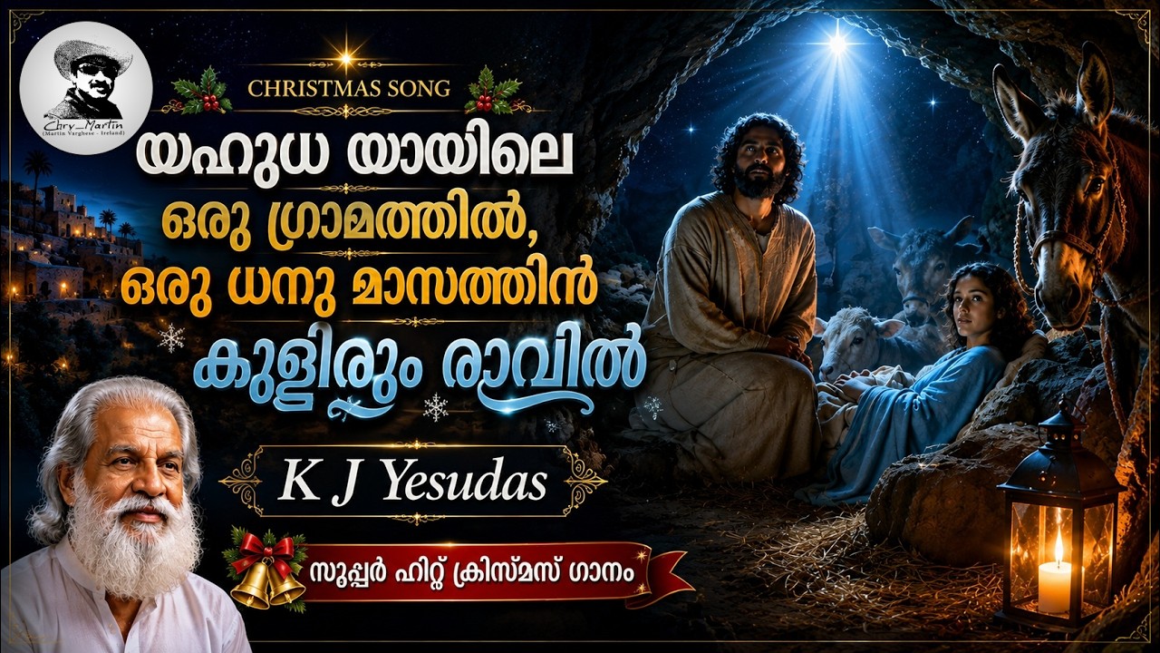 Yehoodhiyayile Oru Gramathil Old Super hit Malayalam Christmas song by K J Yesudas