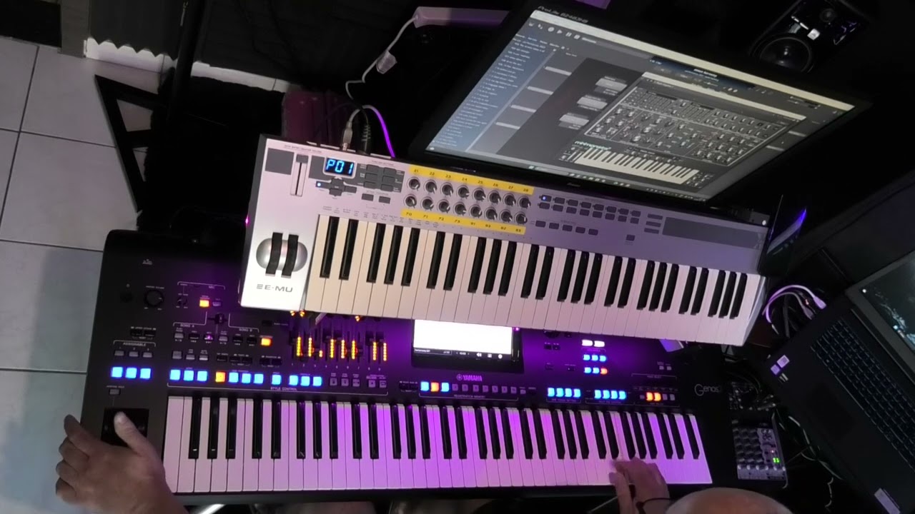 The Beloved   Sweet Harmony Cover on Yamaha Genos 2