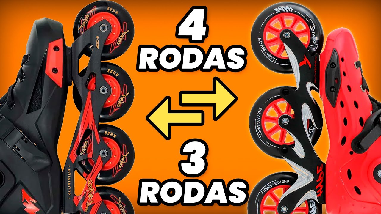 Transformar Patins de 4 rodas em 3 rodas: É Possível?