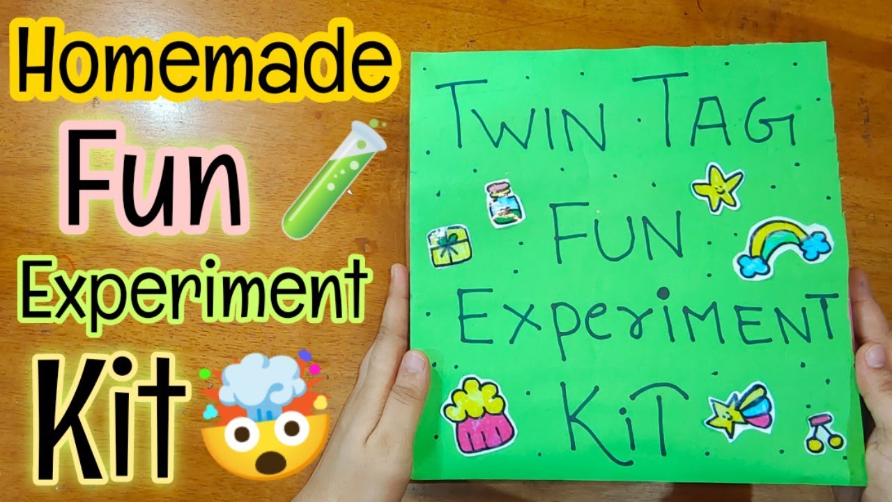 DIY Fun Experiment Kit 🤯🤓 Homemade Fun Experiment Kit 💦 Make Your Own Experiment Activity Craft Kit
