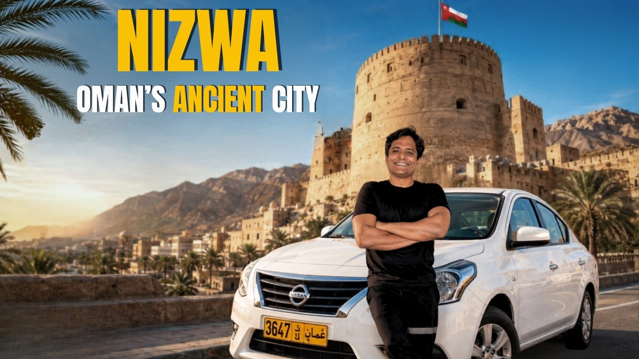 Nizwa Day Trip From Muscat | Driving Speed Here is INSANE! Oman Road Trip #EP 3