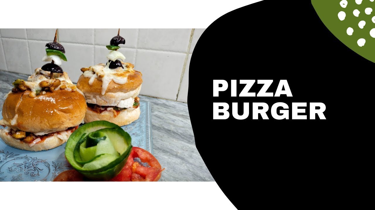 Pizza Burger | Best Pizza Burger Recipe | Best Pizza Burger