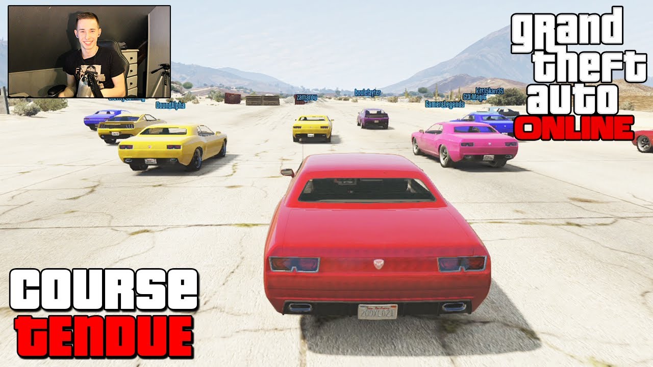GTA ONLINE - Course tr&egrave;s Tendue