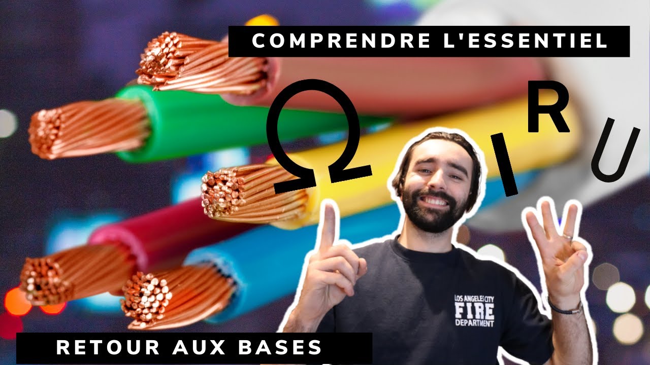 ⚡&Eacute;lectricit&eacute; basique simple, calcul section de c&acirc;ble et loi d'ohm