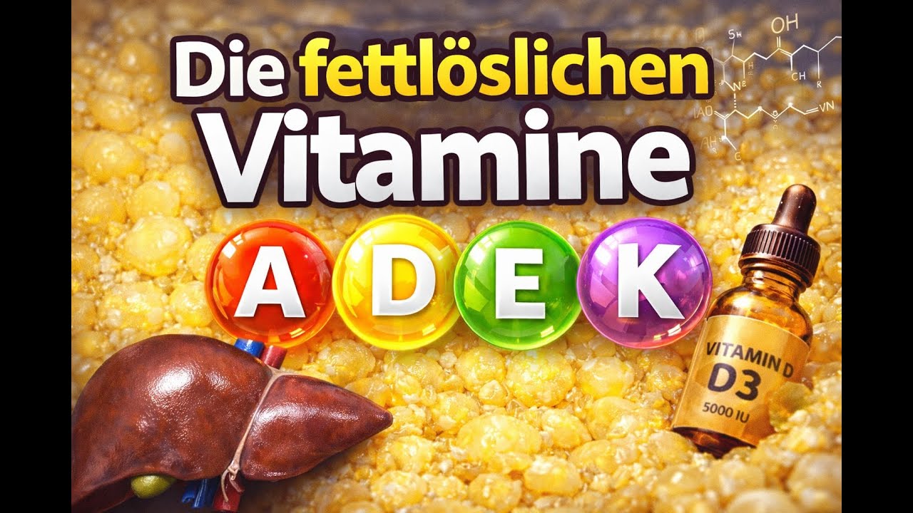 DIe fettlöslischen Vitamine A,D,E,K