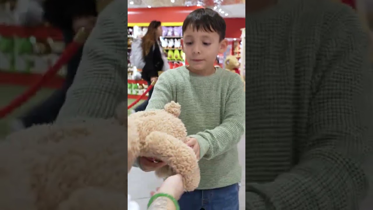 Costruisci il tuo peluche personalizzato