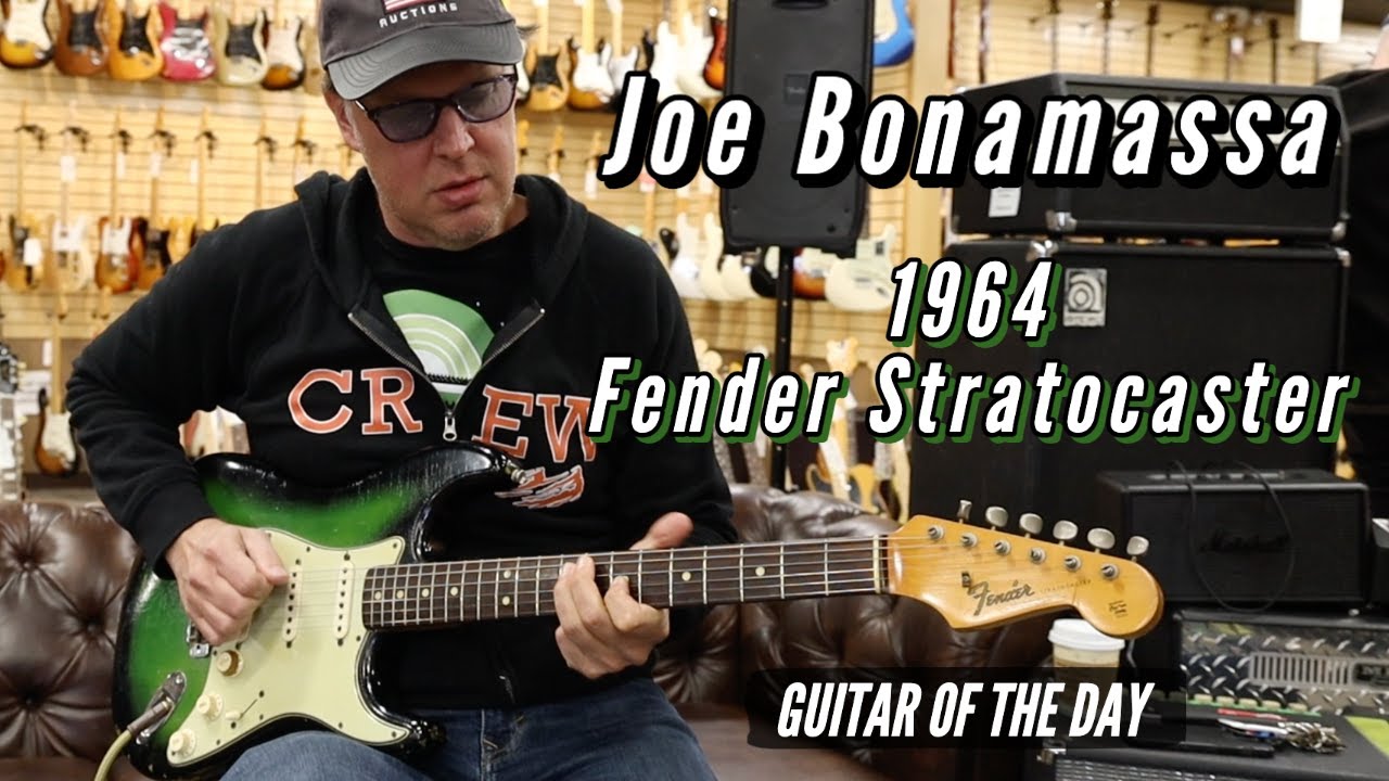 Джо Бонамасса Fender Stratocaster 1964 года | Гитара дня