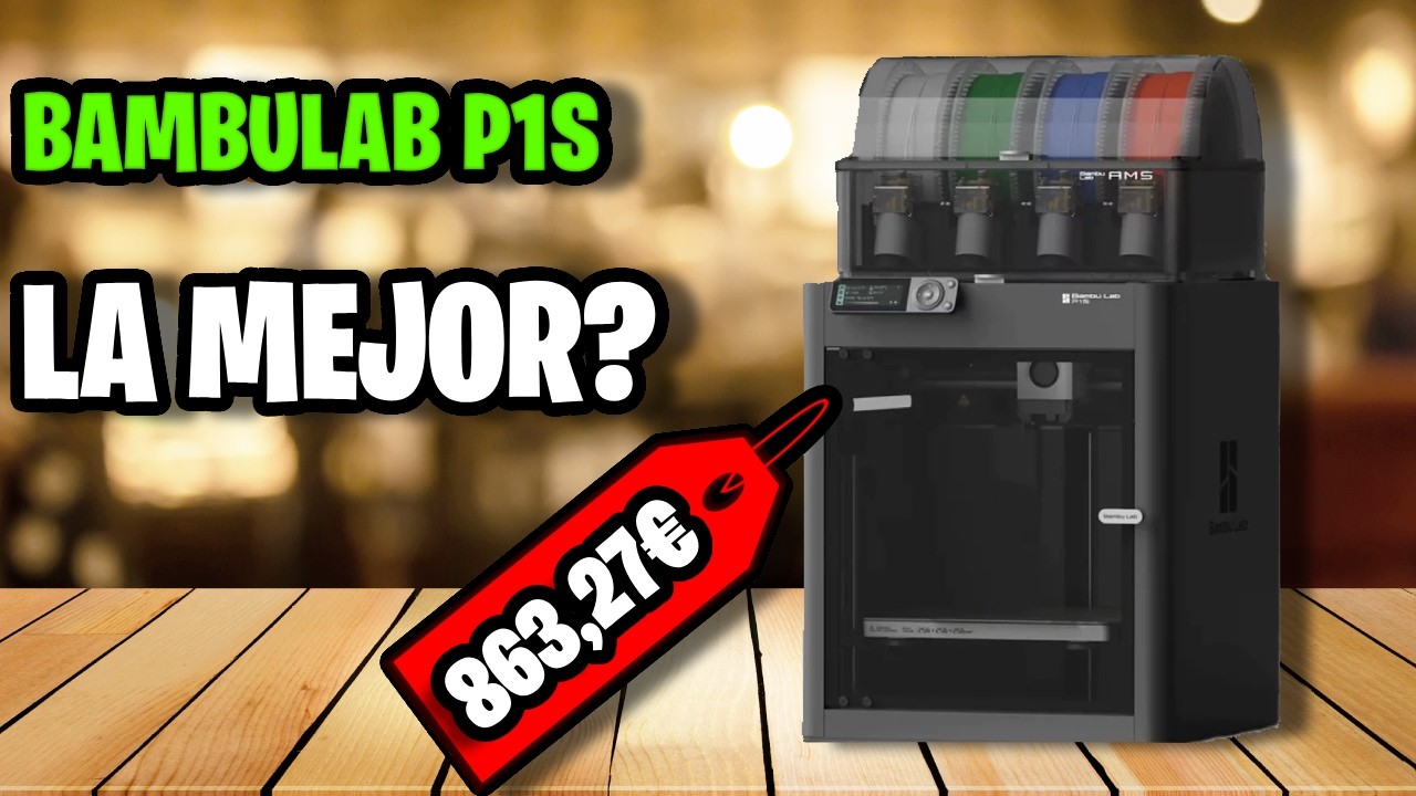 La Mejor Impresora Para Tu Emprendimiento | Review Bambulab P1S en Español