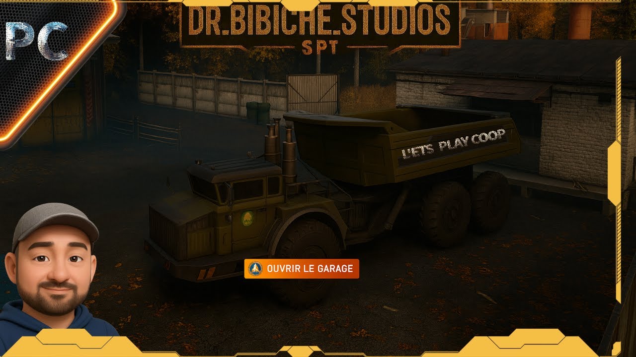 on construis notre plus grand route de macadam en coop (roadcraft)