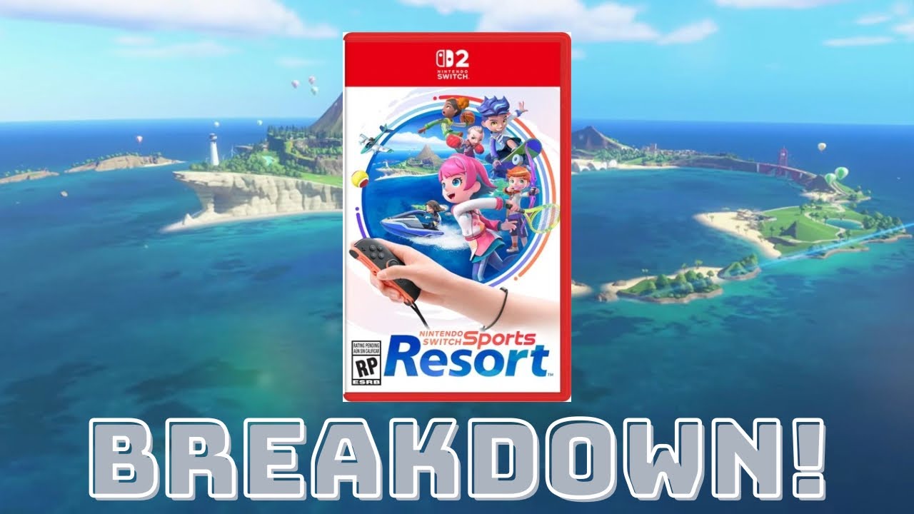 Nintendo Switch Sports Resort BREAKDOWN!