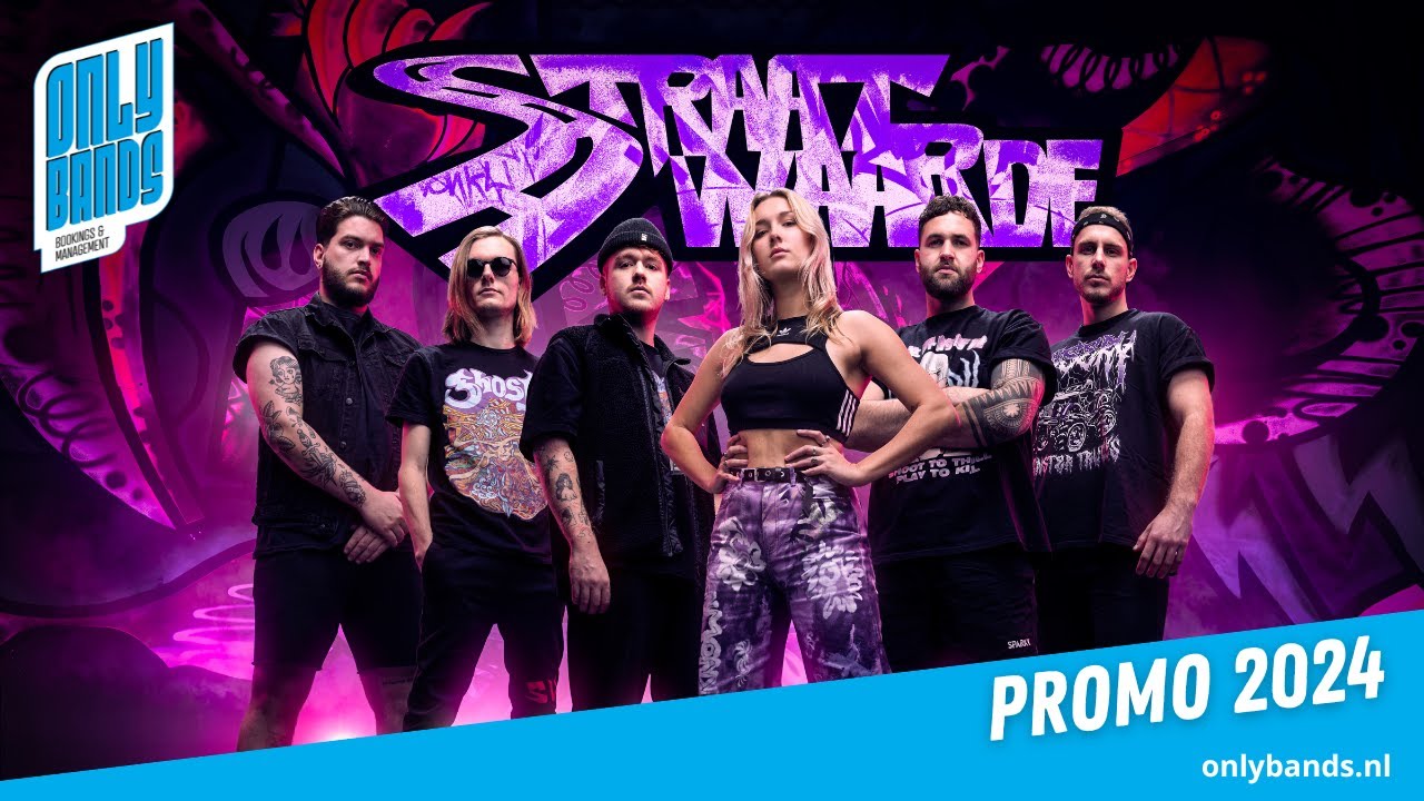 Coverband STRAATWAARDE promo video ONLY BANDS - Straatwaarde boeken