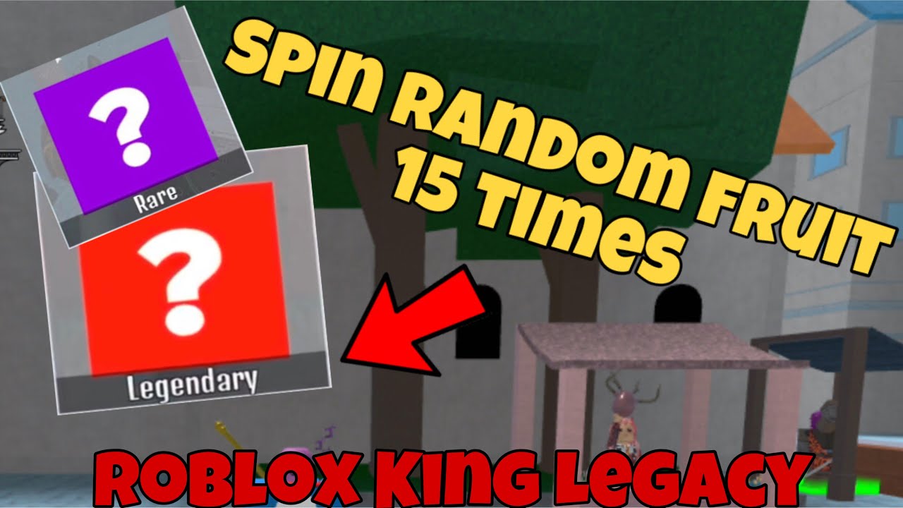 Roblox King Legacy spin 15 times and i get...