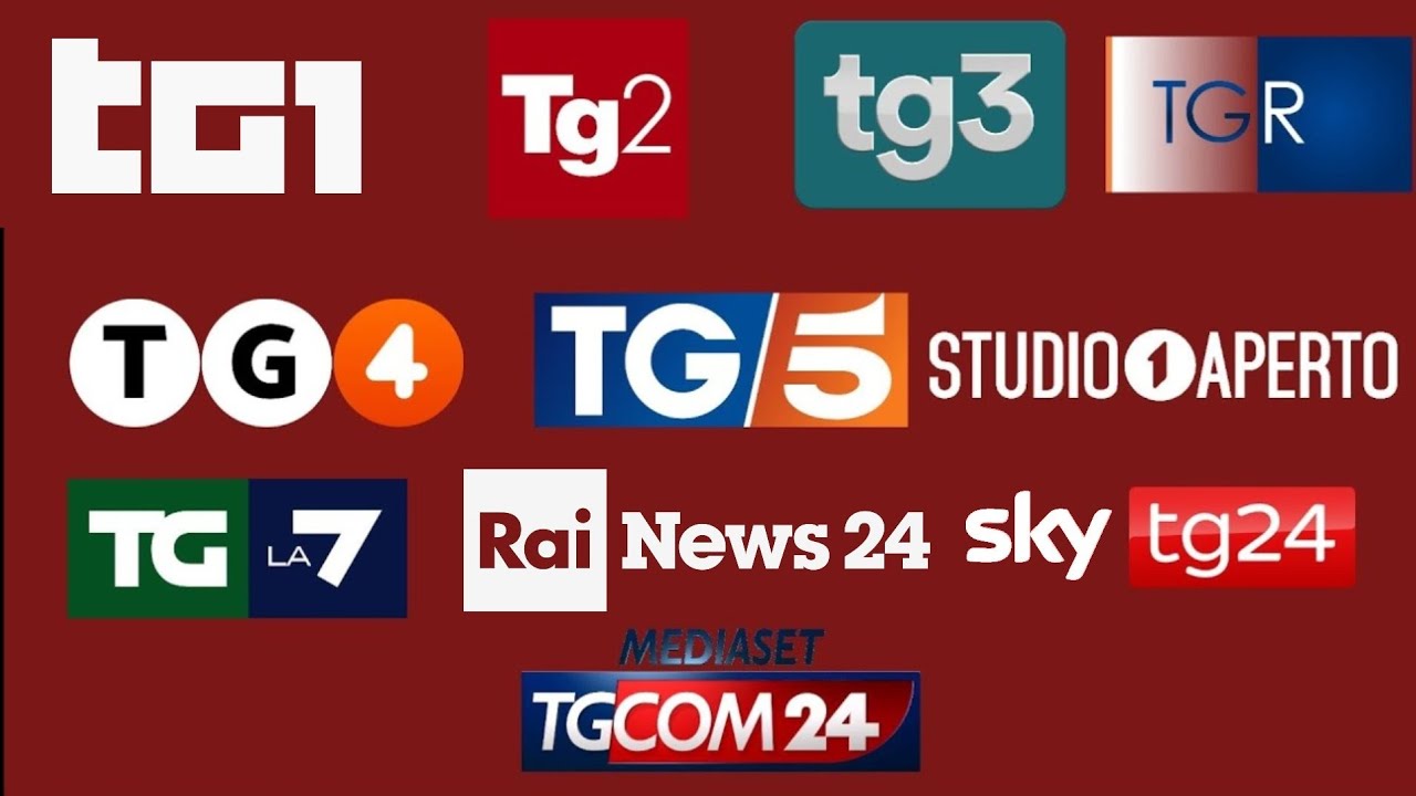 Tutte le sigle dei telegiornali nel 2022