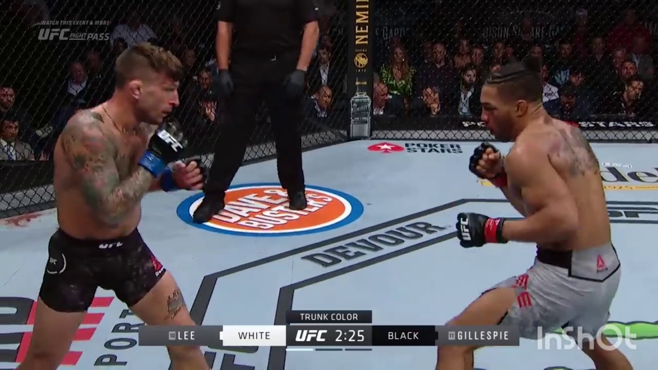 Knockout of the day:UFC 244 Kevin Lee vs Gregor Gillespie