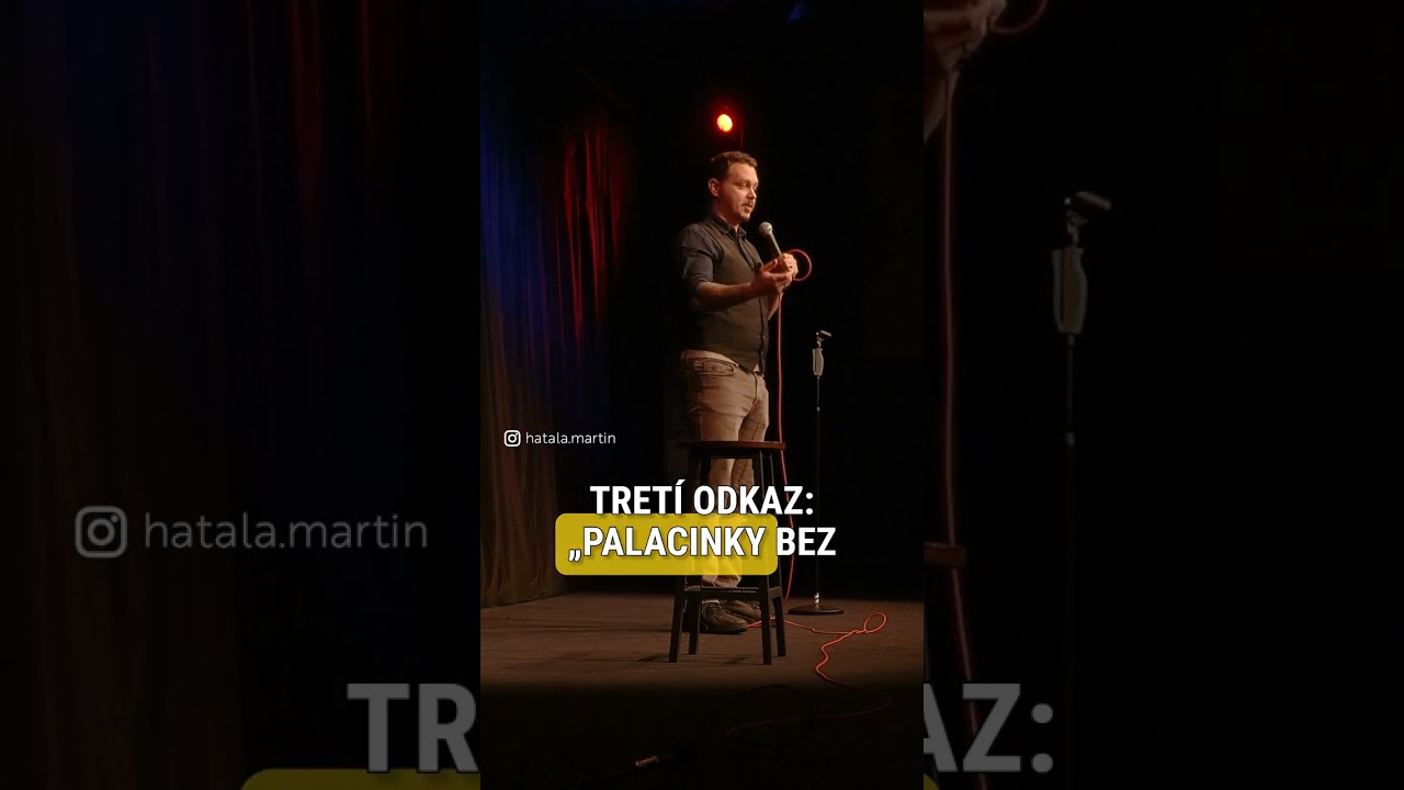 Martin Hatala stand-up - recept na palacinky