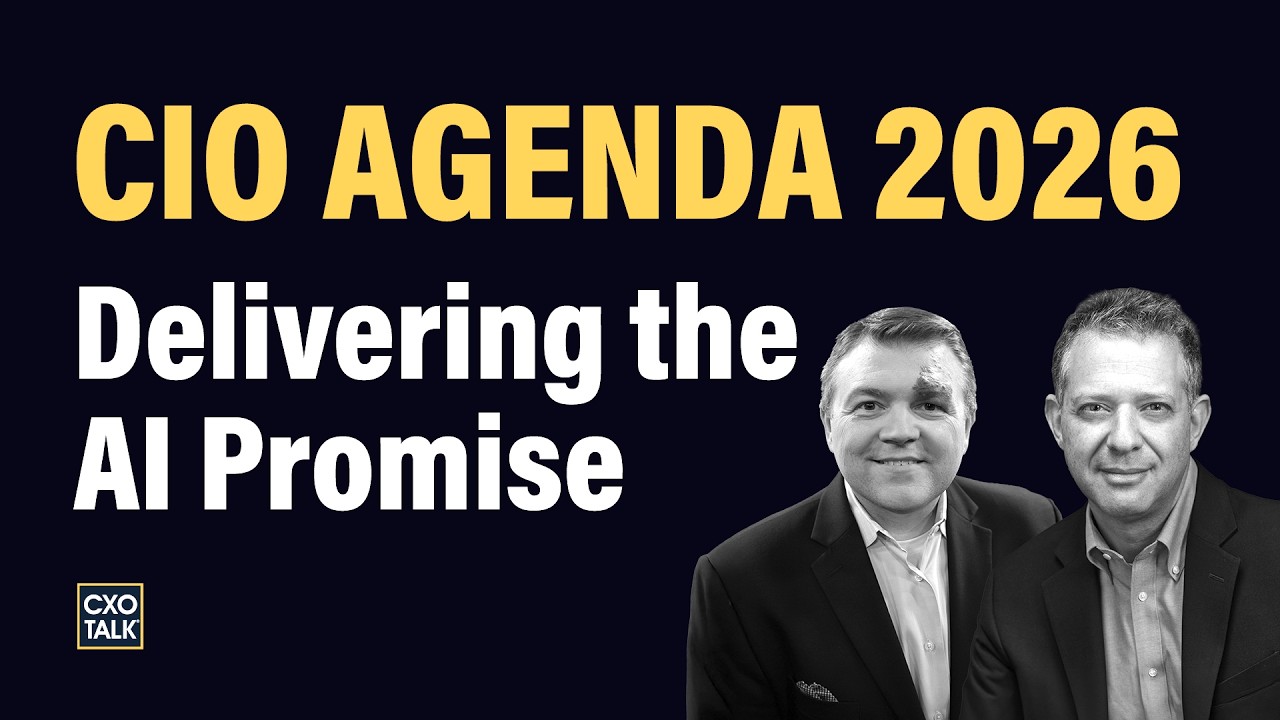 CIO Agenda 2026: Delivering the AI Promise