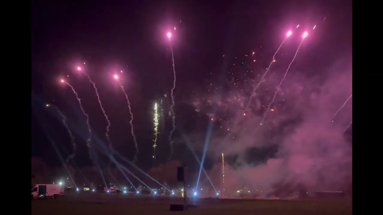 Firework display (contains flashing images)(no sound)