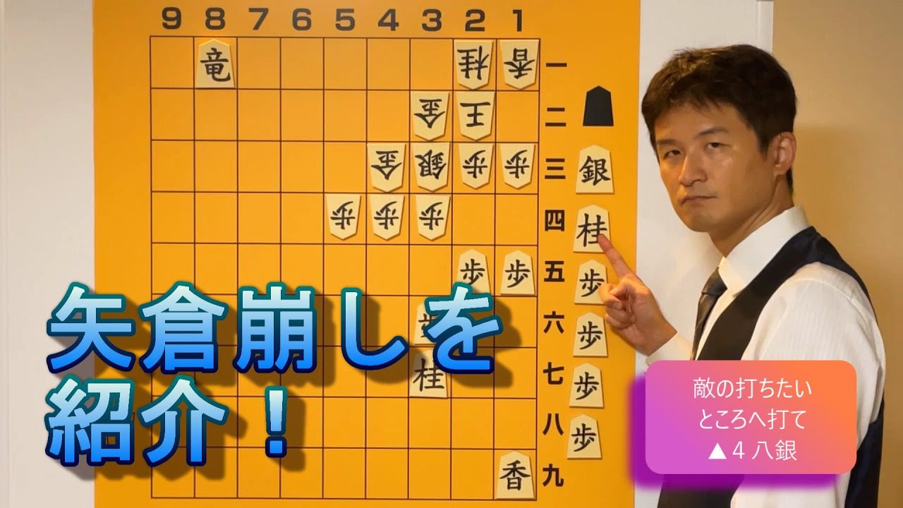 【一気に崩す！】矢倉崩し・基礎編 vol.37
