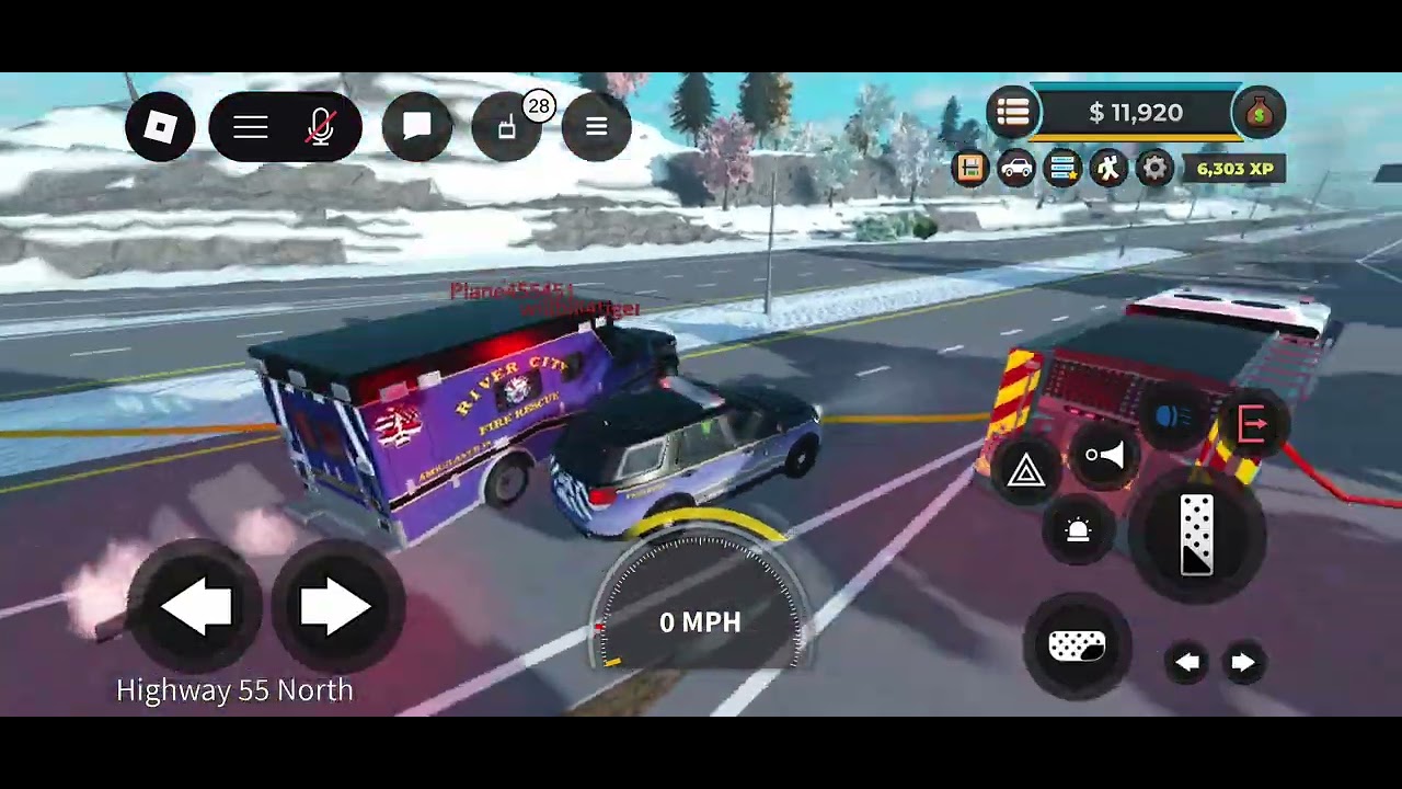 On shift as ems fly unit