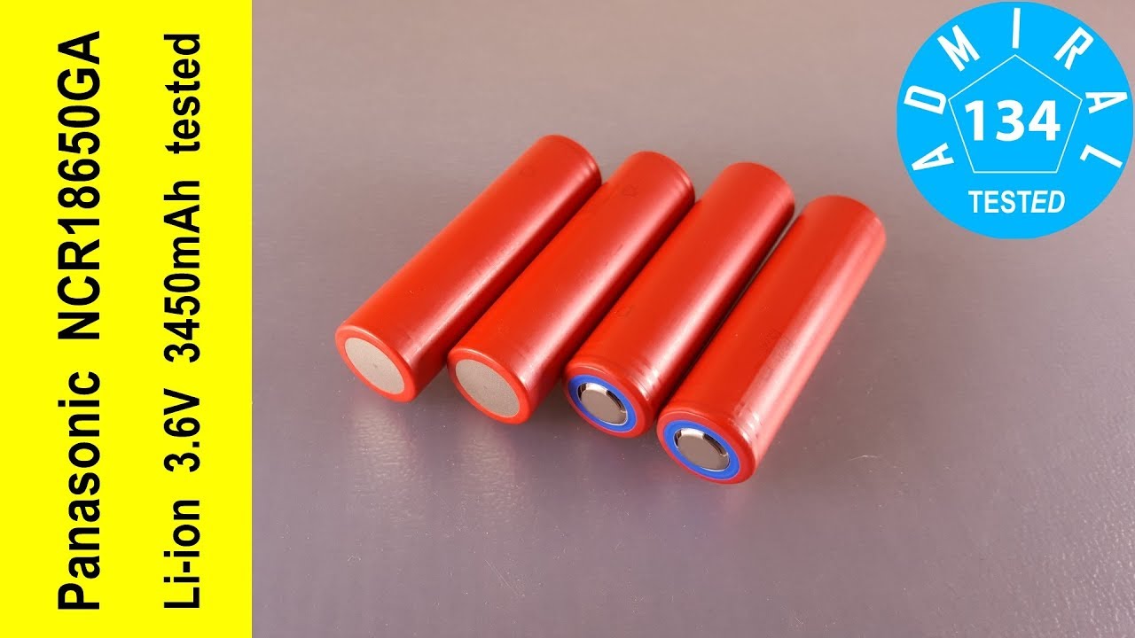 Тест аккумулятора  Panasonic NCR18650GA 3450mAh