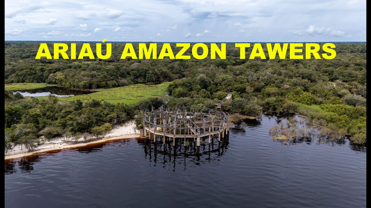 Ruínas do Hotel Ariaú Amazon Towers.