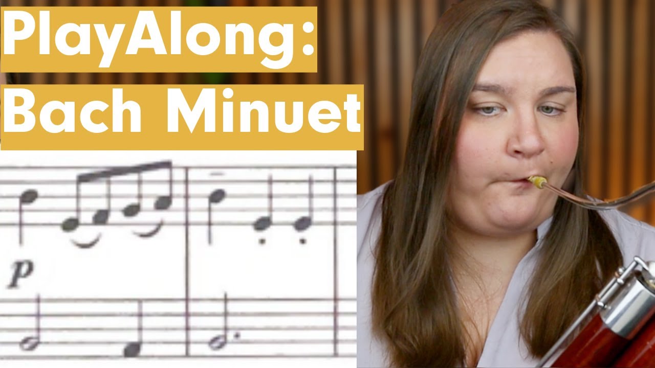 Minuet by J.S. Bach - Weissenborn Duet Playalong