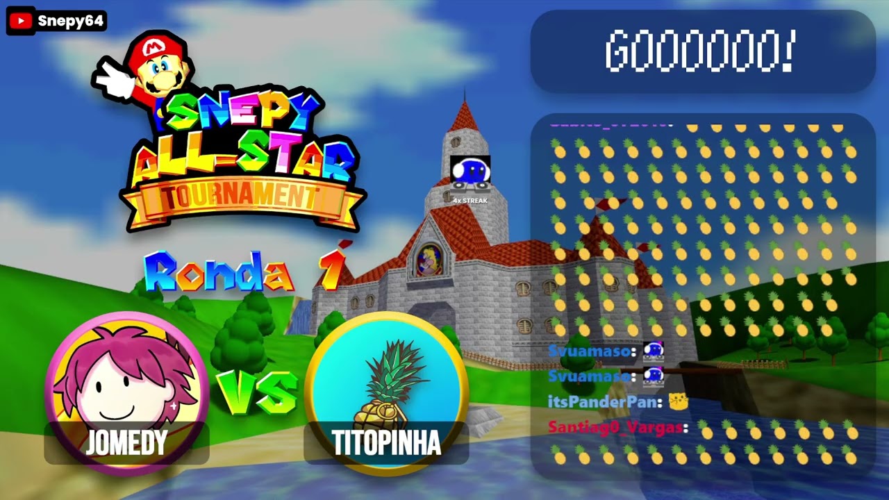 Jomedy vs TiToPinha - Snepy All-Star Tournament (Ronda 1) || Snepy64