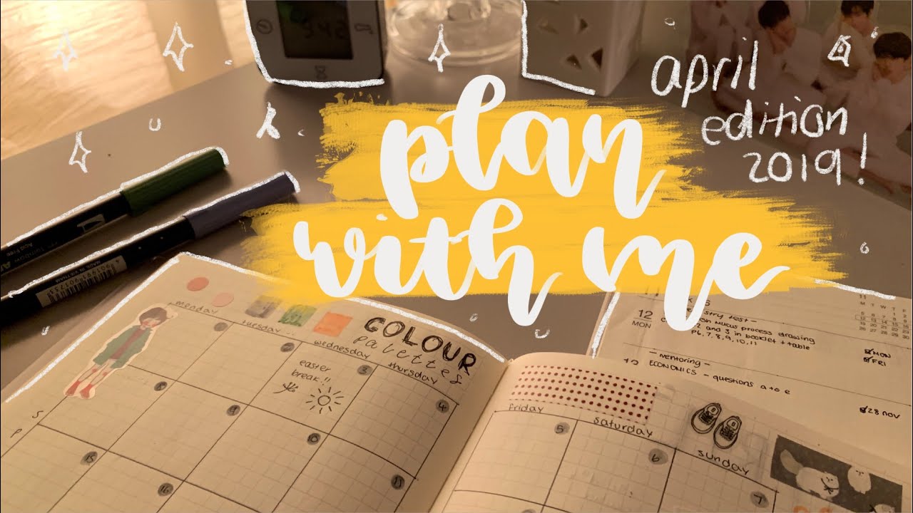 april plan with me!