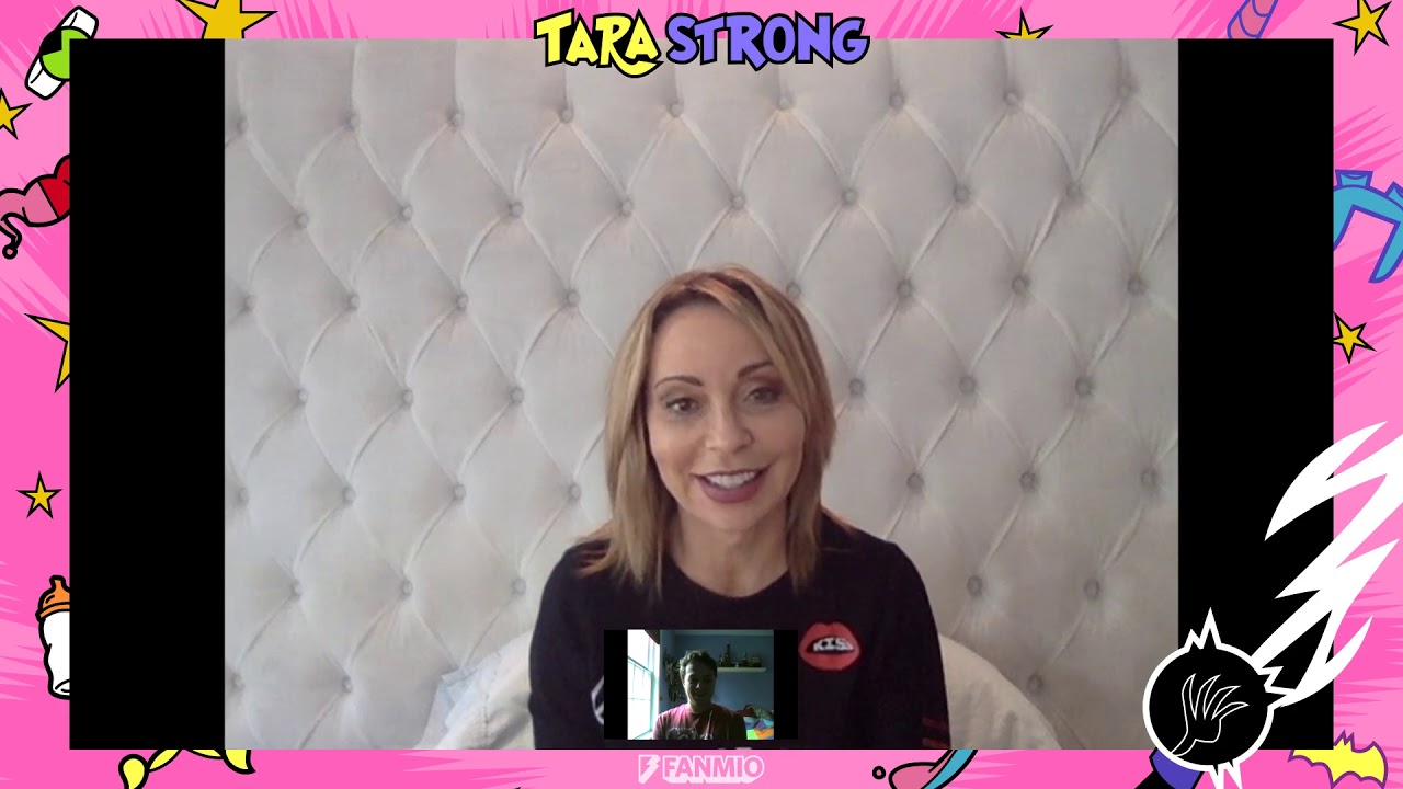 Meeting Tara Strong on Fanmio – March 29th, 2020