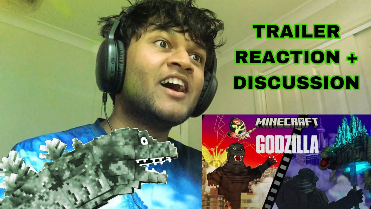 MINECRAFT GODZILLA DLC TRAILER REACTION!! + DISCUSSION!!
