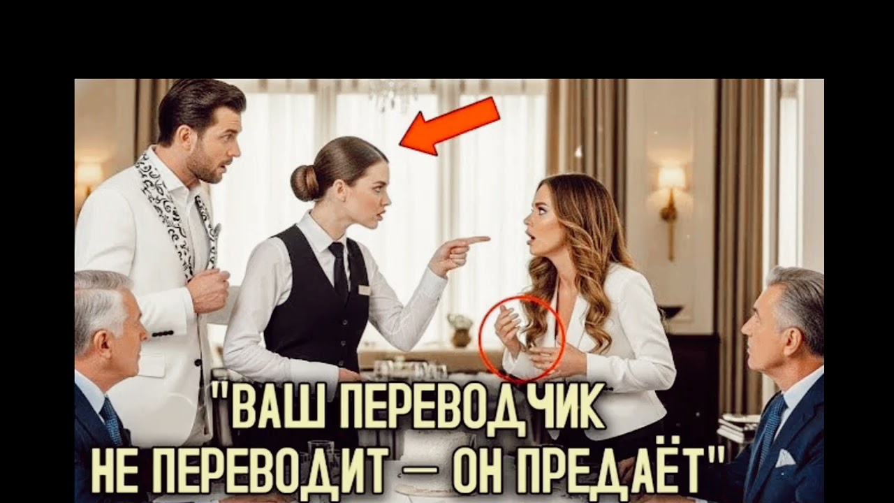 «Переведи, если СМОЖЕШЬ», — сказала официантка, оставив миллиардера в ШОКЕ своим языком.