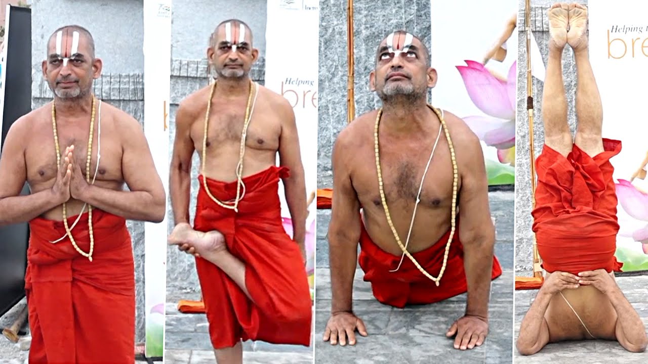 Chinna Jeeyar Swamy International Yoga Day Celebrations At Statue Of Equality | Yoga Day 2022 | DC