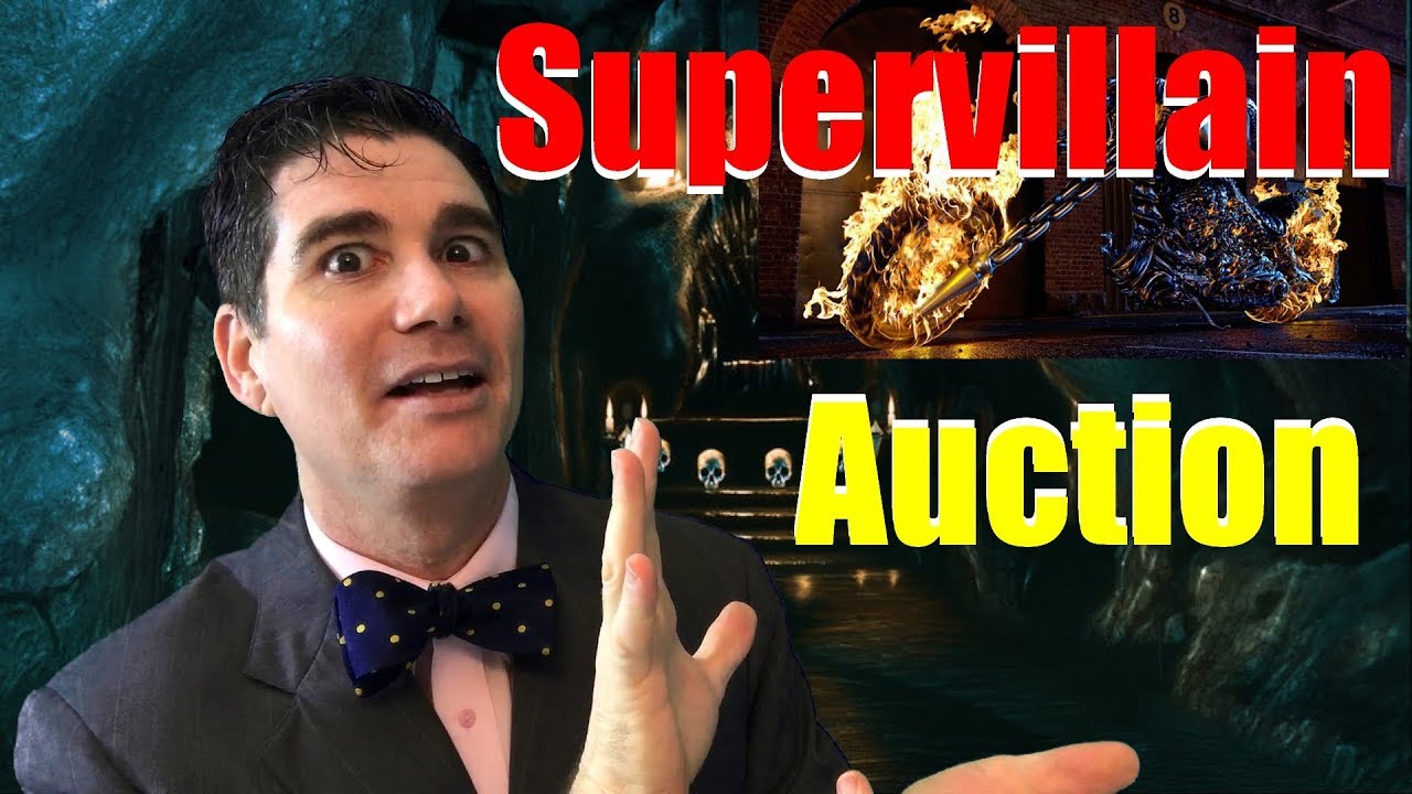 ASMR Supervillain Auction
