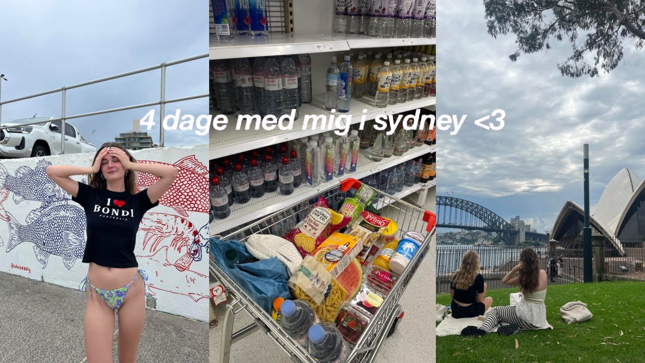 HYGGE DAGE I SYDNEY: BONDI BEACH, INDKØBS HAUL, PICNIC VED OPERAHUSET!