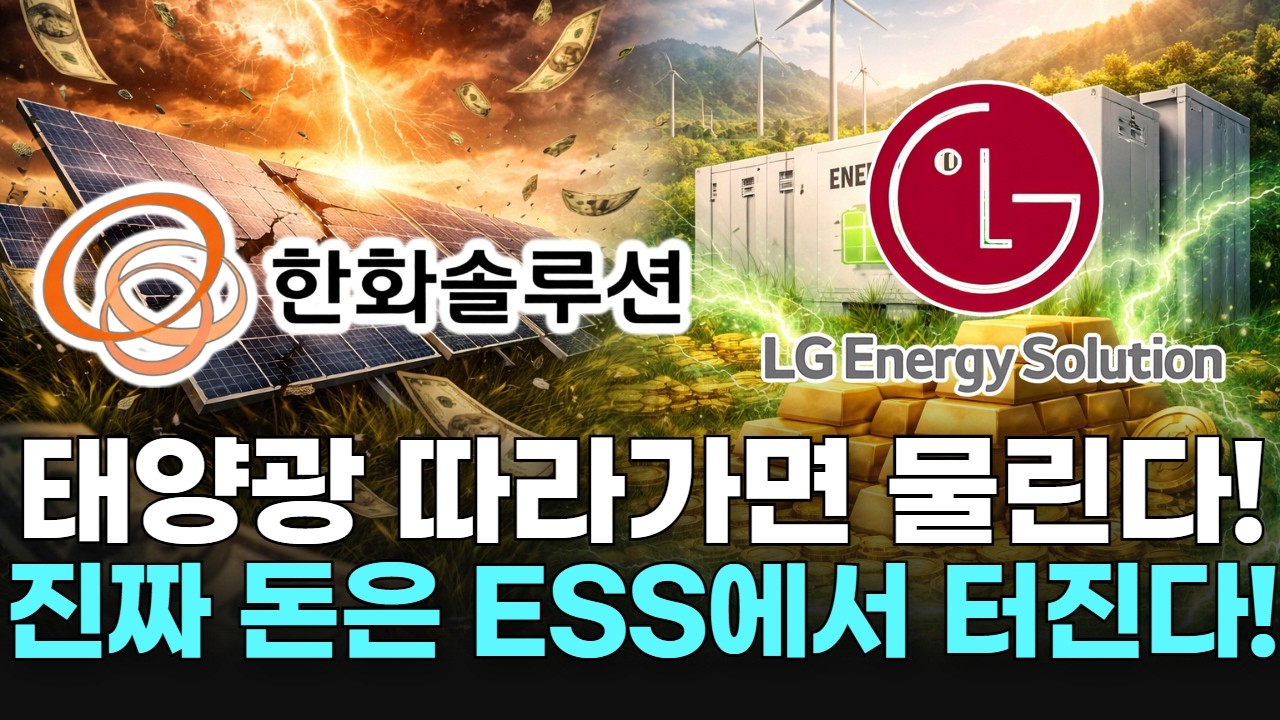 태양광 따라가면 물린다! 진짜 돈은 ESS에서 터진다!