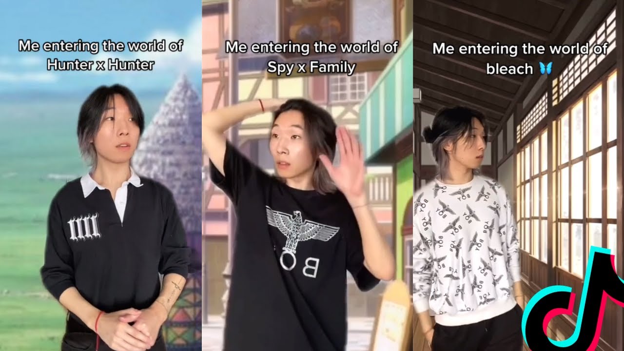 Entering The World of Anime Tiktok Compilation