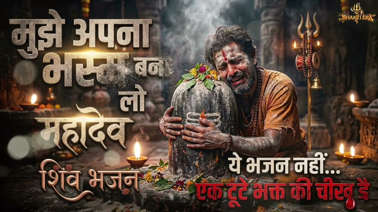 आँखें बंद करके सुनिए… शायद महादेव आपकी पुकार सुन लें 😭 | मुझे अपना भस्म बना लो महादेव | Shiv Bhajan